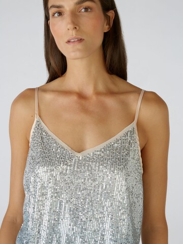 OUI Top in Silber