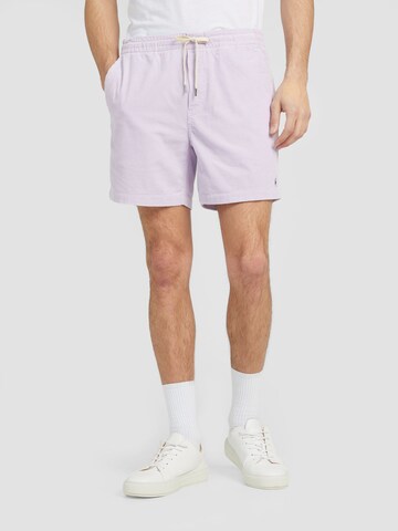 Loosefit Pantalon Polo Ralph Lauren en violet : devant