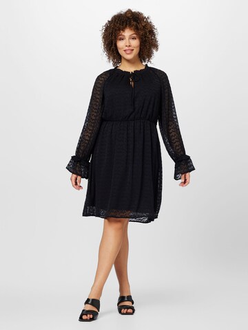 EVOKED Dress 'Minio' in Black: front