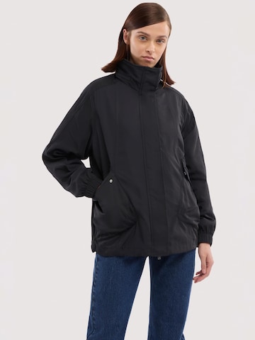 Trussardi Wintermantel in Zwart: voorkant