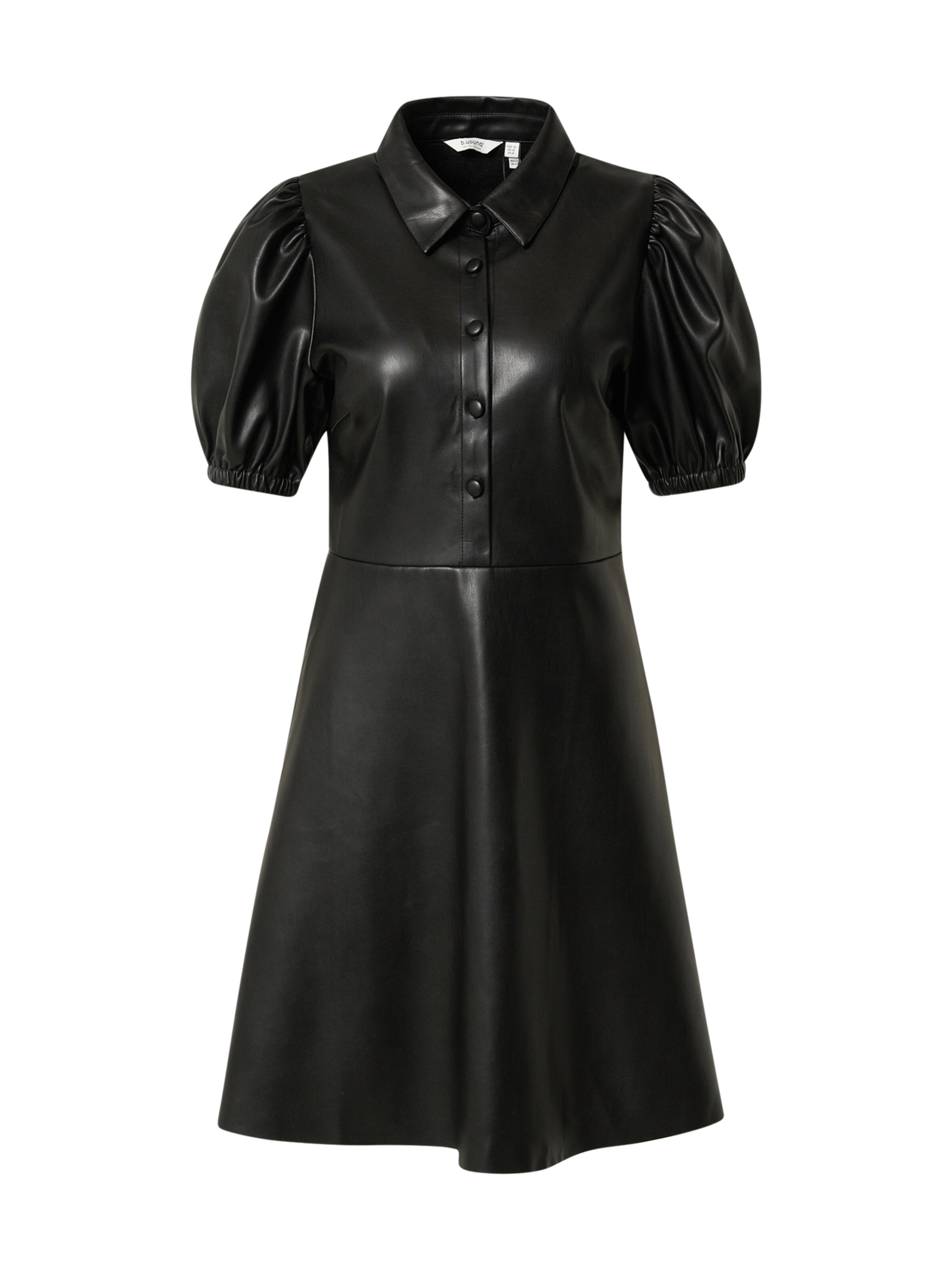 b.young Kleid in Schwarz: Vorderseite