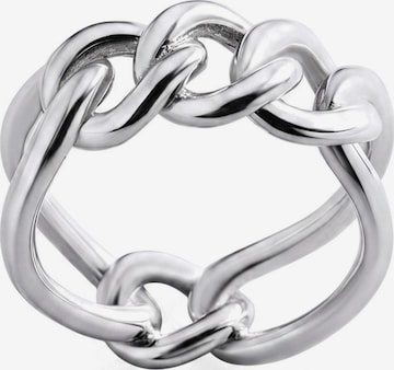 Bague 'WEAVE' REYTEL en argent : devant