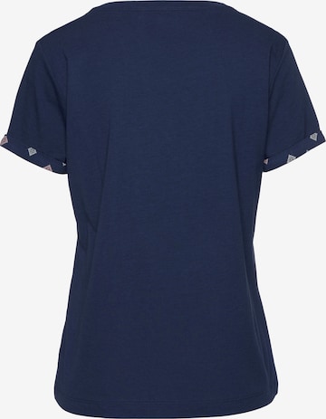 T-shirt s.Oliver en bleu : derrière