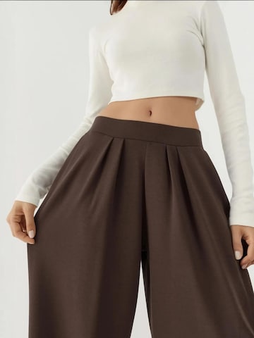 Tapered Pantaloni di Hiccup in marrone