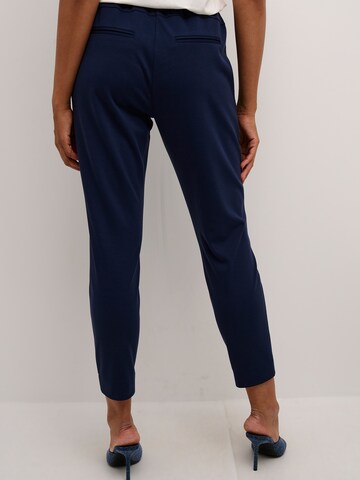 Slimfit Pantaloni con pieghe 'CR Anett' di Cream in blu