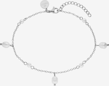 PURELEI Foot Jewelry 'Pearl Drop' in Silver: front
