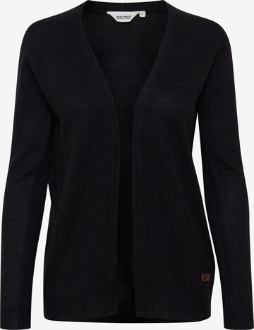 Oxmo Knit Cardigan 'NENA' in Black: front