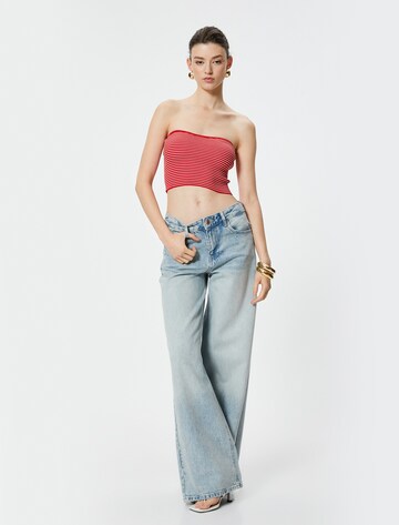 Koton Gebreide top in Rood