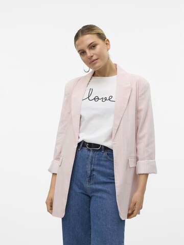 VERO MODA Blazers 'LOTUS' in Roze: voorkant