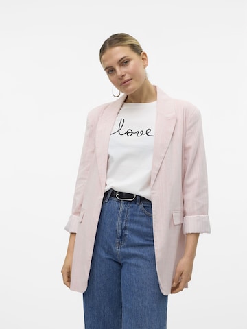 Blazer 'LOTUS' VERO MODA en rose : devant