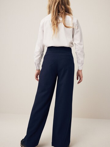 Wide Leg Pantalon Next en bleu