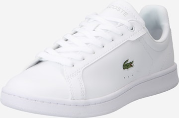 LACOSTE Sneakers 'Court' in White: front