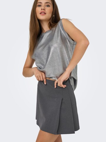 ONLY Skirt 'Sulajma' in Grey