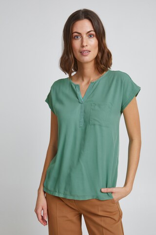 Fransa - Blusa 'Zawov' em verde: frente