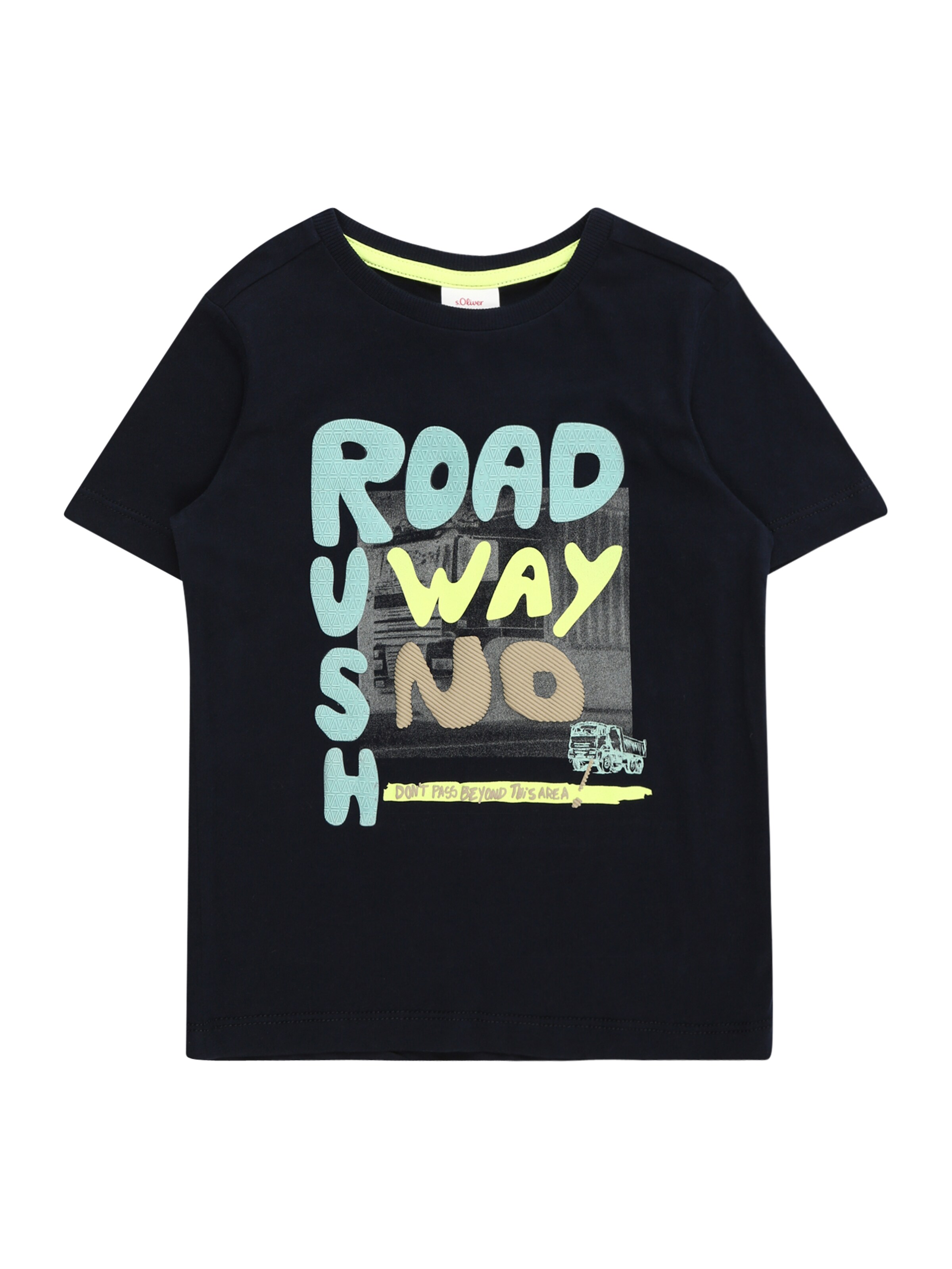 T-Shirt s.Oliver en bleu : devant