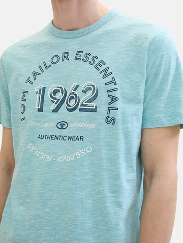 TOM TAILOR T-Shirt in Blau