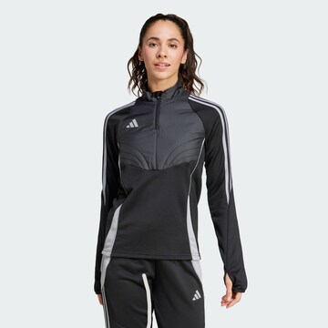 ADIDAS PERFORMANCE Sportjacke 'Tiro 24 Winterized' in Schwarz: Vorderseite