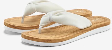 Elbsand T-Bar Sandals in White