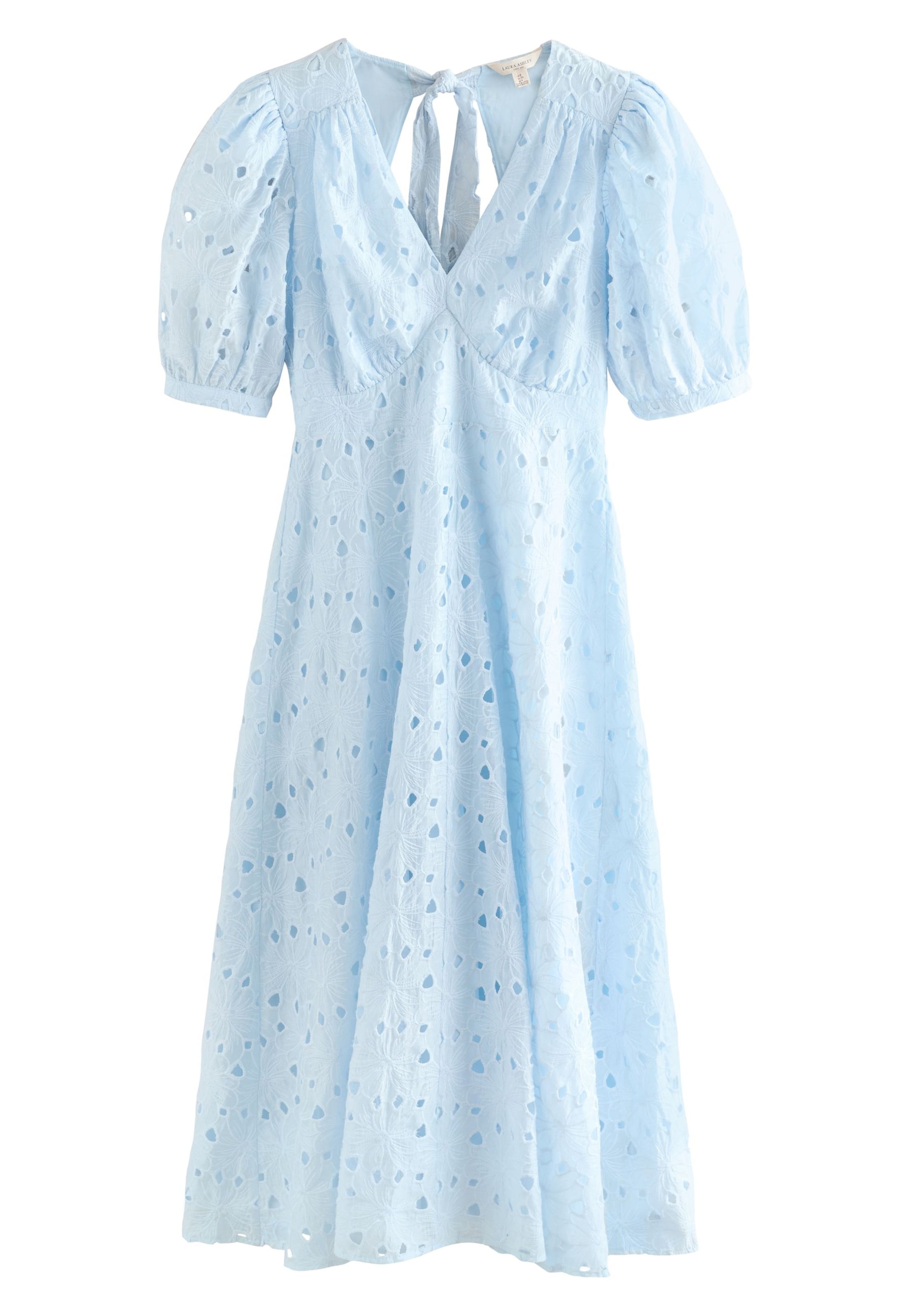 LAURA ASHLEY Dress in Blue: front