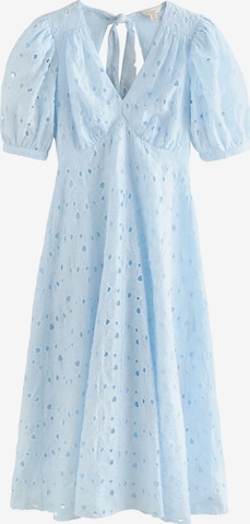 Robe LAURA ASHLEY en bleu : devant