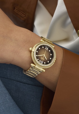 Gc Analoguhr in Gold