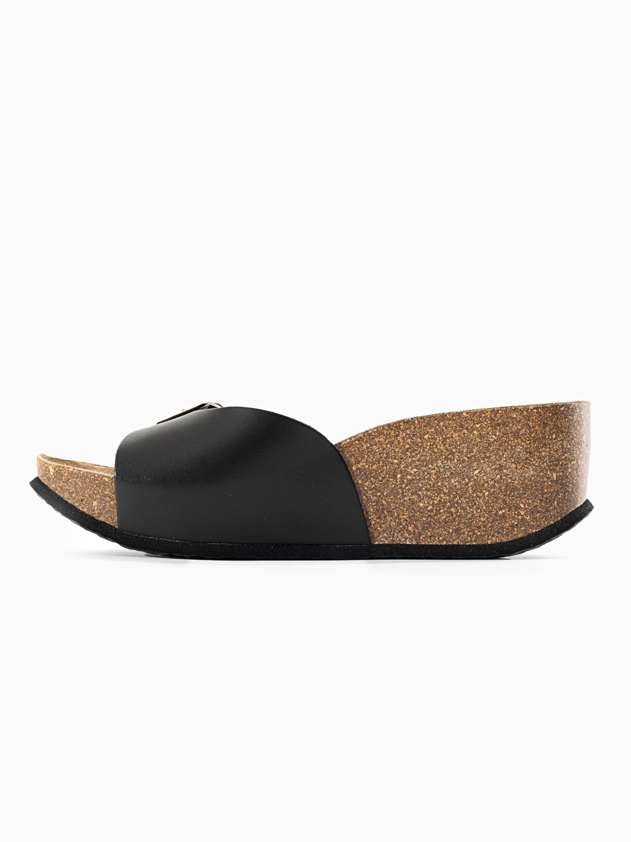 Bayton Klapki 'Luna' w kolorze czarny