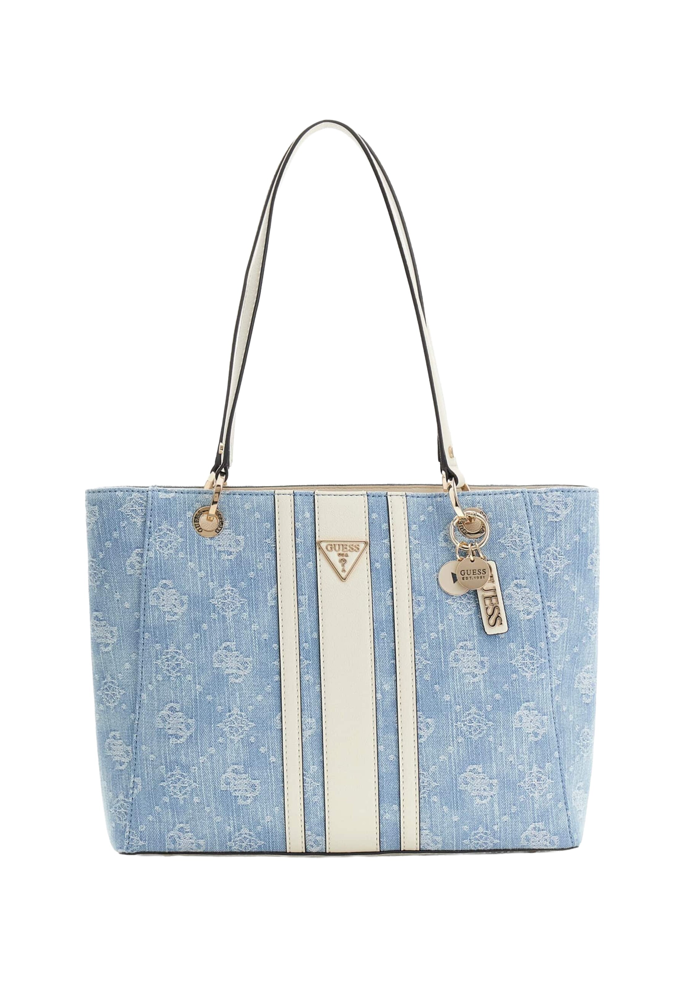 GUESS Schoudertas 'Noelle II' in Blauw: voorkant