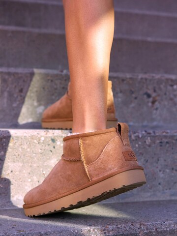 UGG Boots 'Classic Ultra Mini' in Beige