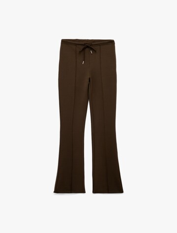 Koton Flared Jogginghose in Braun