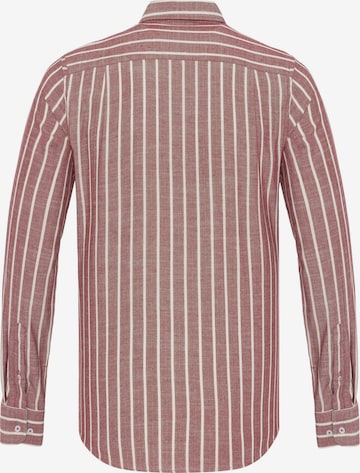 DENIM CULTURE Regular fit Overhemd ' ELDIN ' in Rood