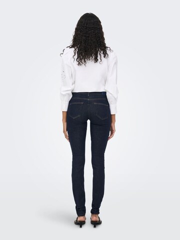 ONLY Skinny Jeans 'Blush' in Blau