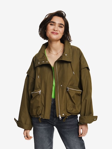 Veste mi-saison ESPRIT en vert : devant