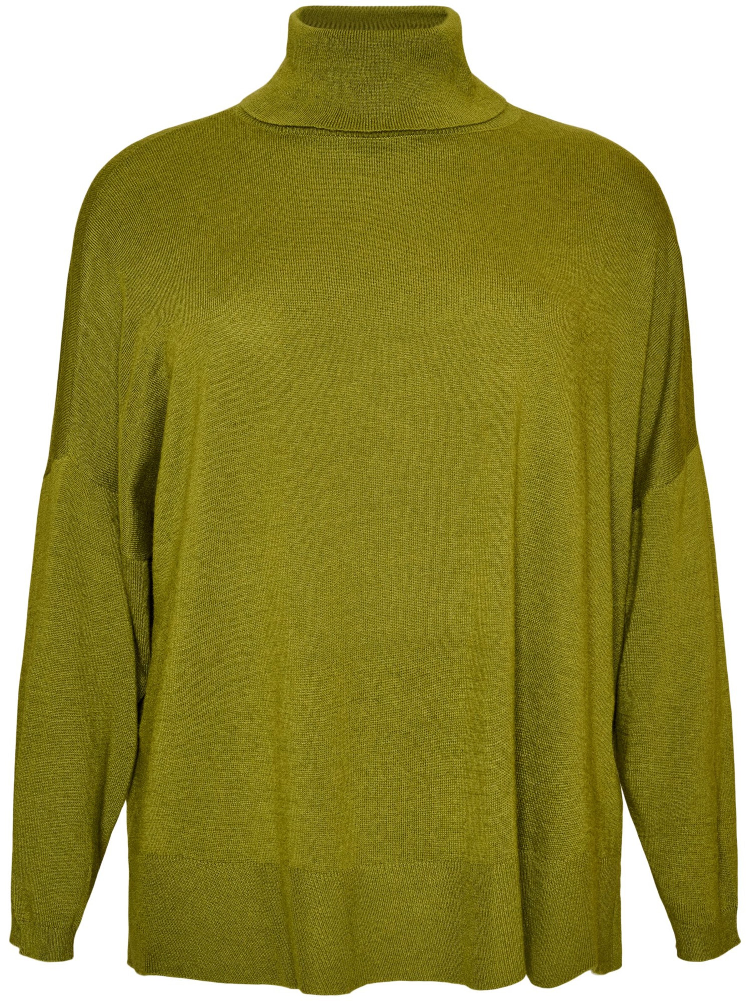 Pullover 'MAUTUMN' di Zizzi in verde: frontale