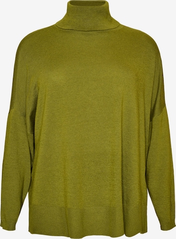 Pullover 'MAUTUMN' di Zizzi in verde: frontale