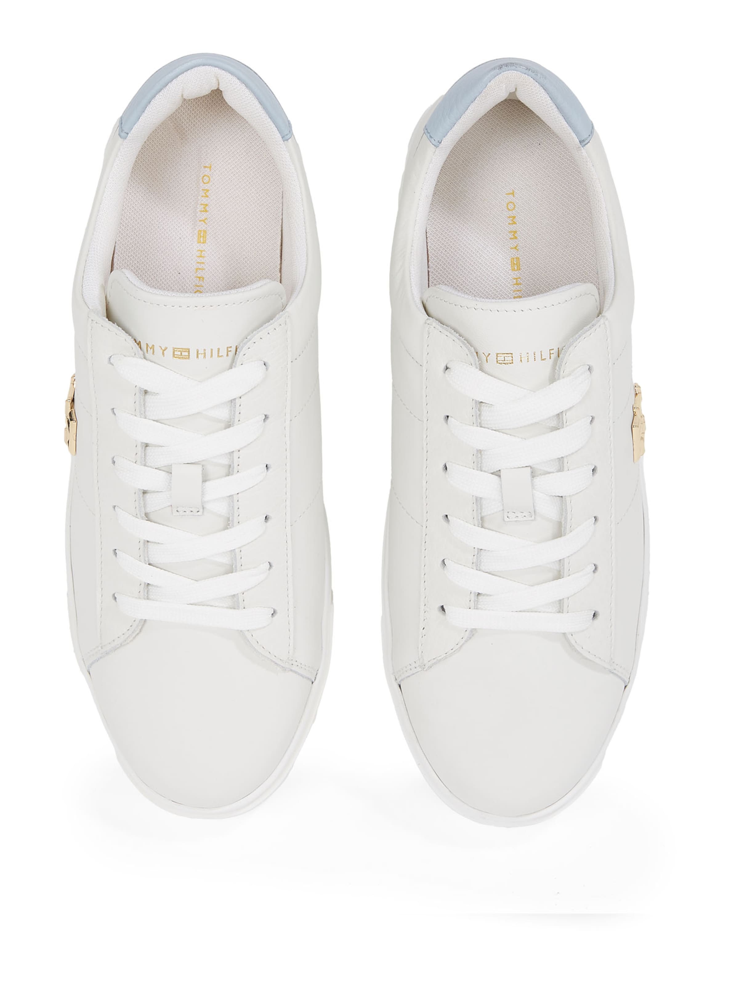 Baskets basses 'COURT' TOMMY HILFIGER en beige