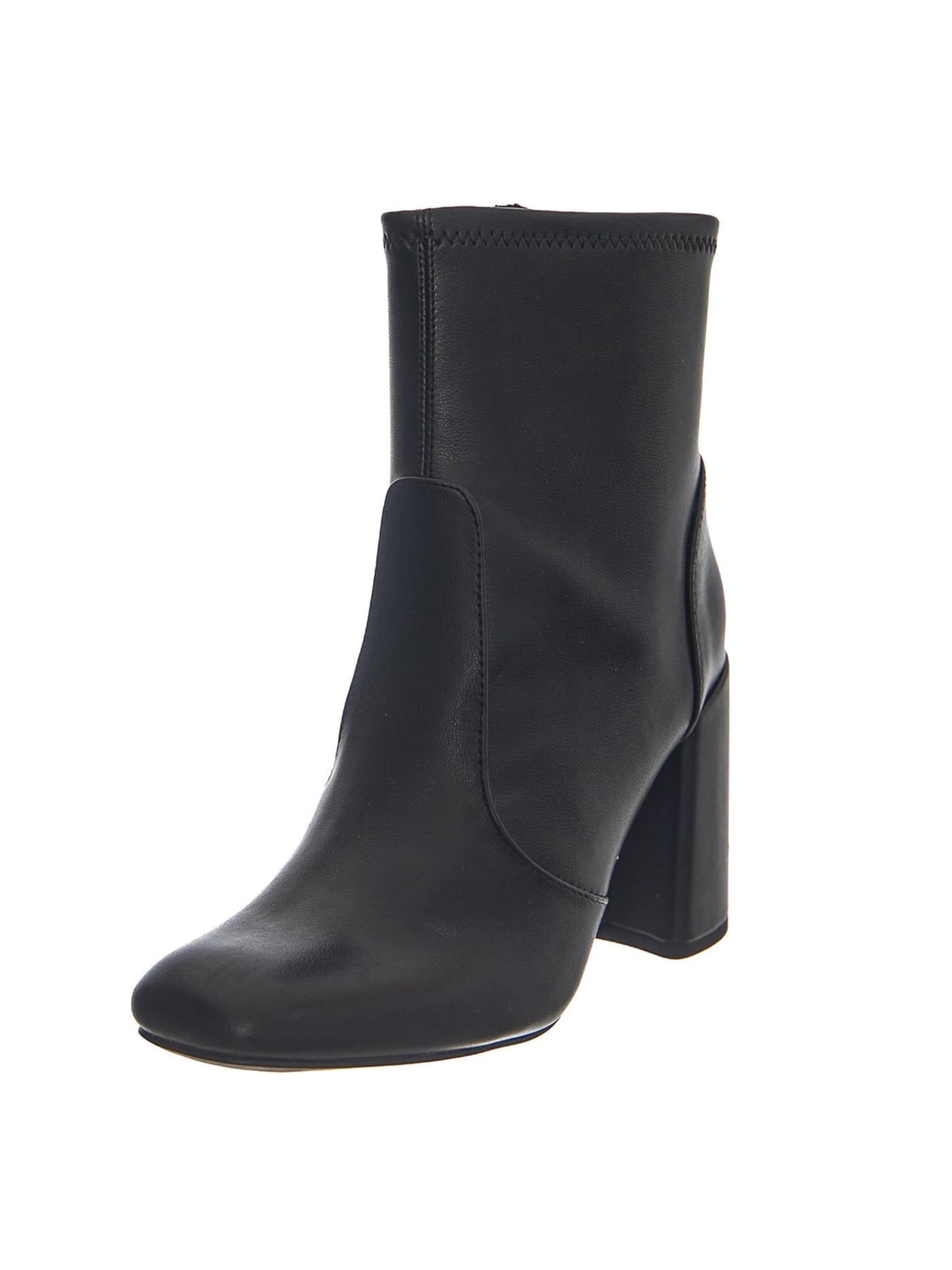 STEVE MADDEN Boot 'Locole Black Leat' in Black: front