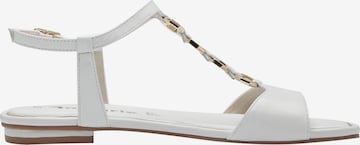 TAMARIS Sandale in Weiß