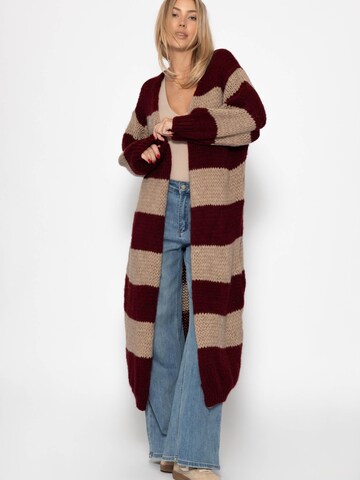 SASSYCLASSY Oversizestrickjacke‌‌‌‌‌ in Rot