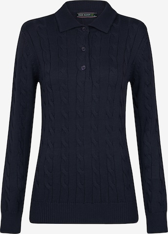 Pull-over Felix Hardy en bleu : devant