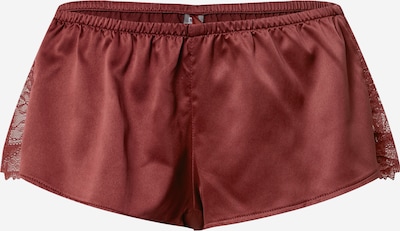 LingaDore Shorty 'French' en rouge rouille, Vue avec produit