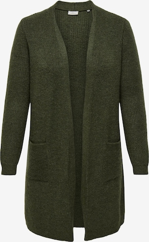 Cardigan 'Jade' ONLY Carmakoma en vert : devant