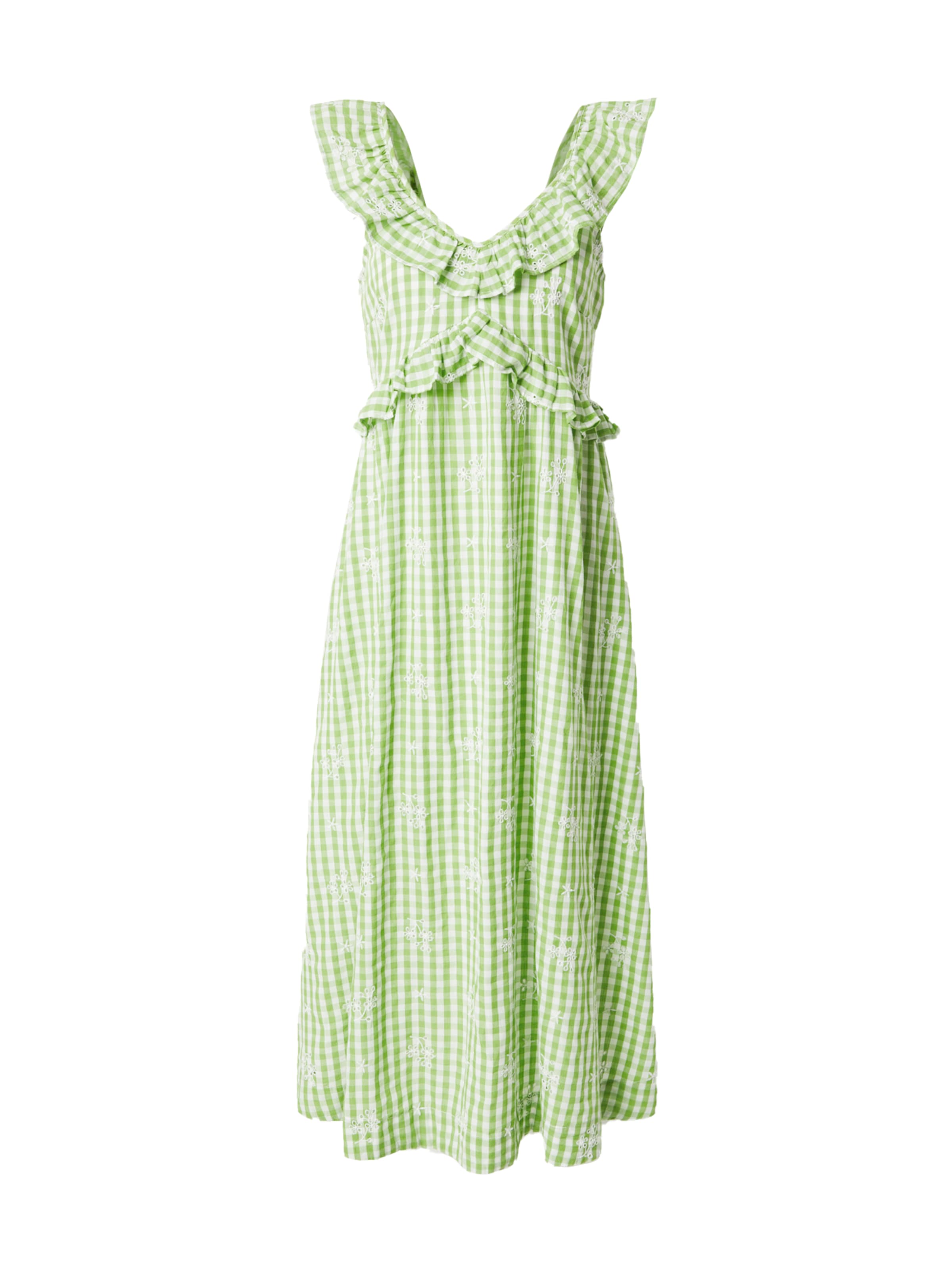 YAS Šaty 'YASTWILA' - Zelená: predná strana