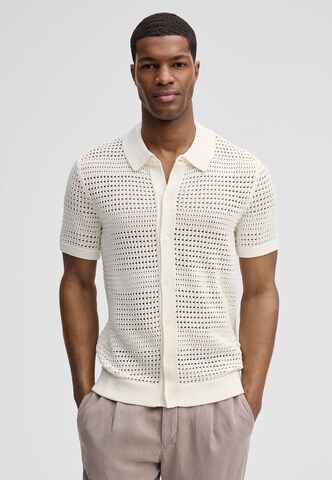 STRELLSON Regular fit Button Up Shirt 'Ander' in White: front