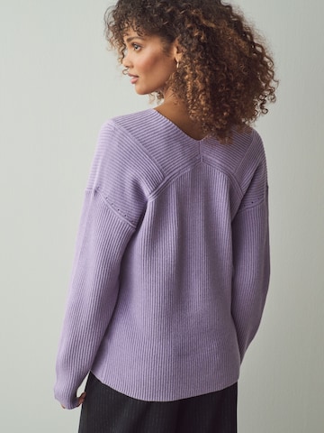 Next Sweater in Purple