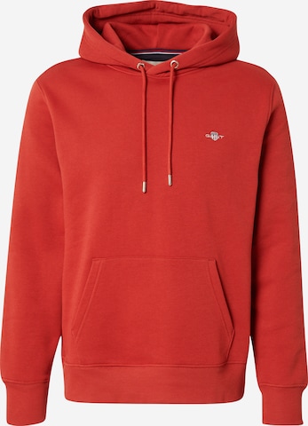 raudona GANT Megztinis be užsegimo: priekis