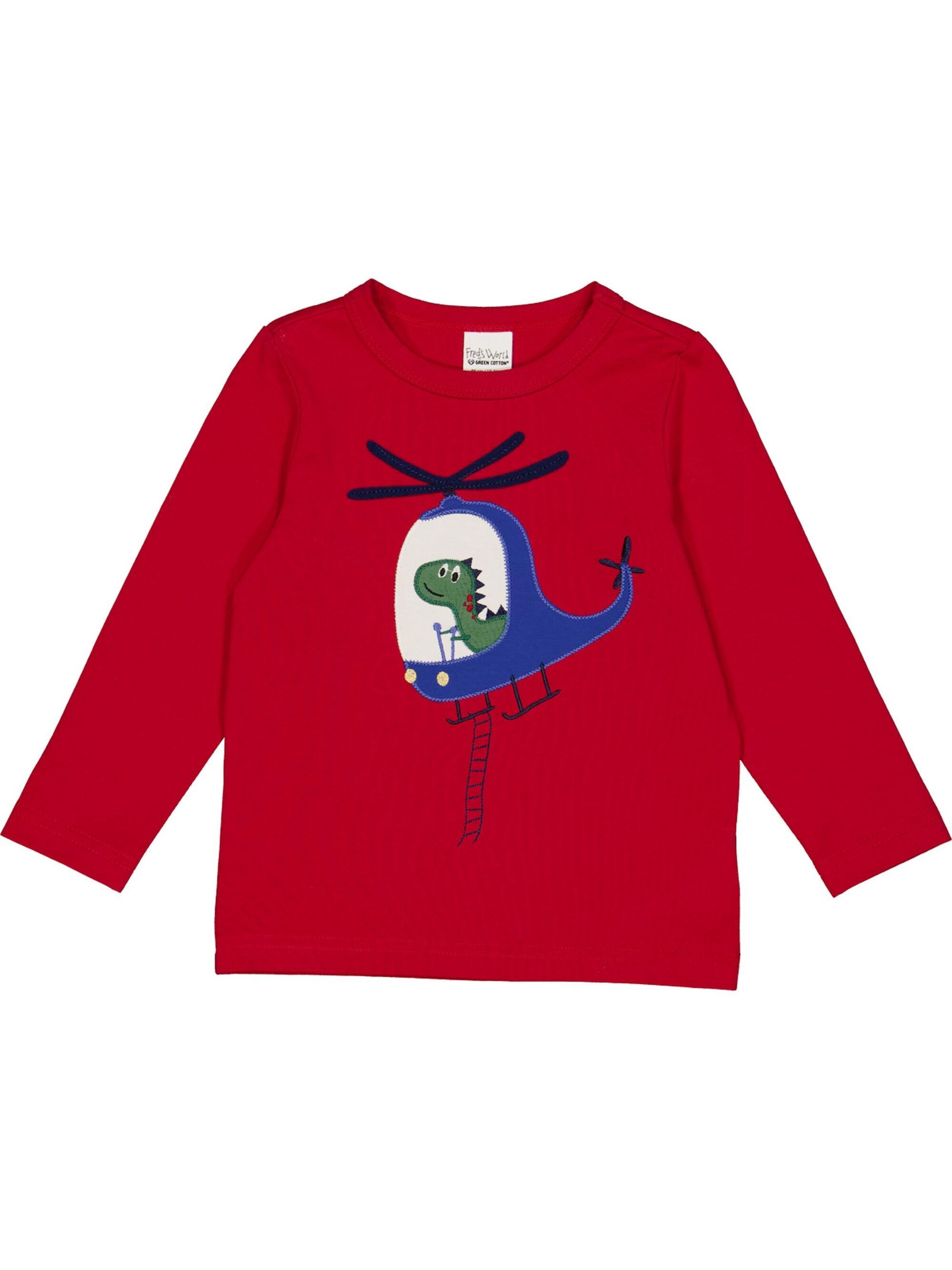 Fred's World by GREEN COTTON Shirt in Rood: voorkant