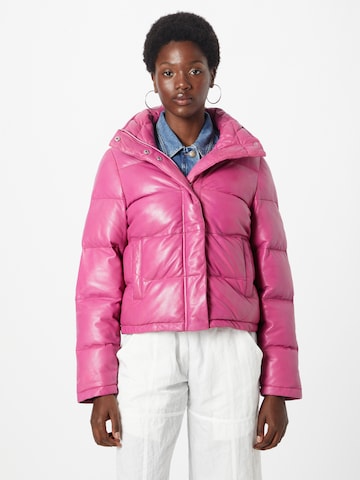 FREAKY NATION Between-Season Jacket 'In the Sky' in Pink: front