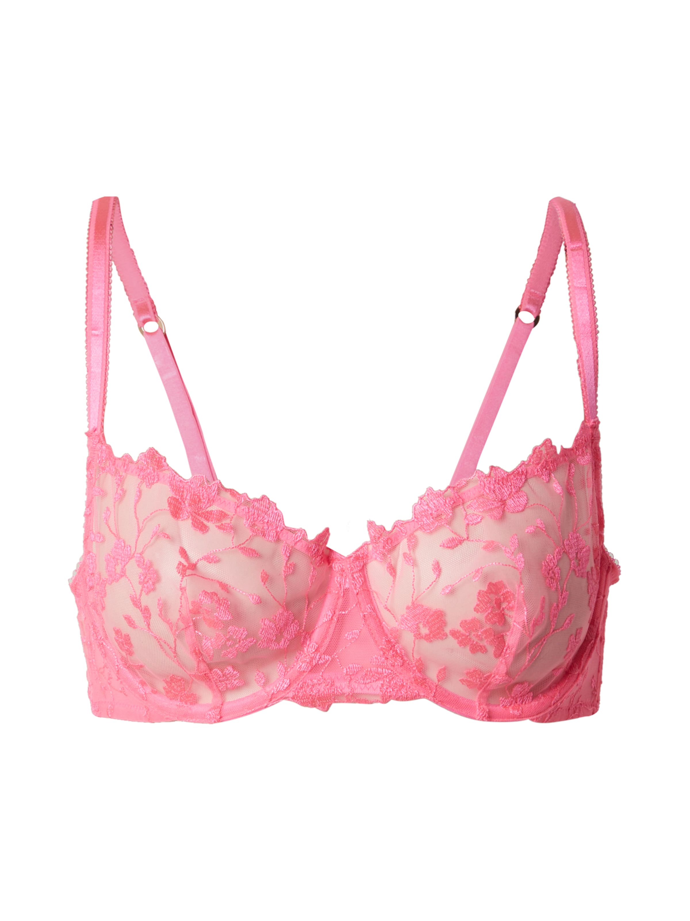 GUESSBalkonet Grudnjak 'MAYA' - roza boja: prednji dio