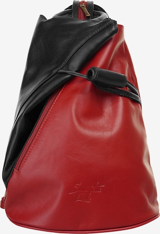 Samantha Look Rucksack in Rot: Vorderseite