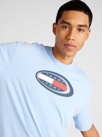 mėlyna Tommy Jeans Marškinėliai